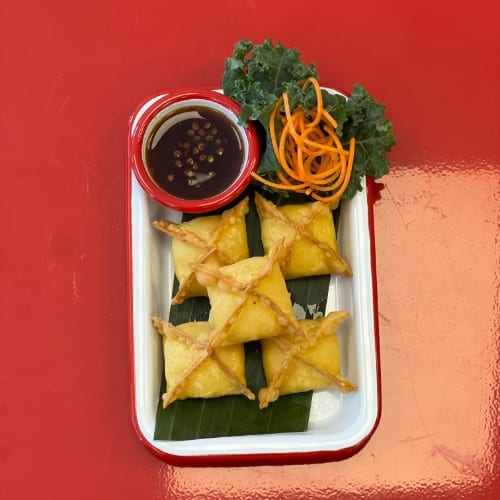 Crab Rangoon.