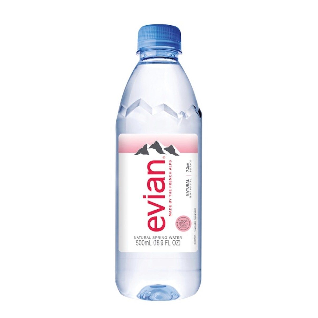 EVIAN SPRING WATER.