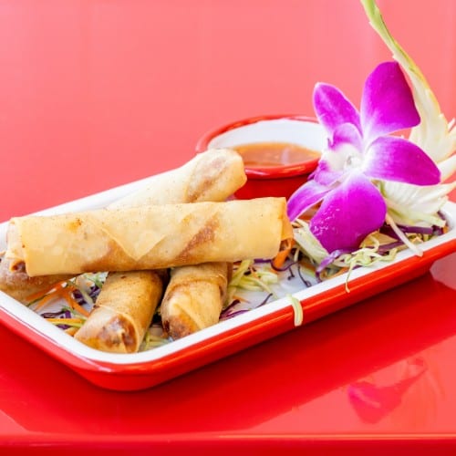 Chicken Spring Roll.