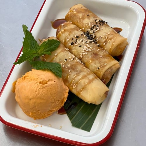 Golden Banana Roll.